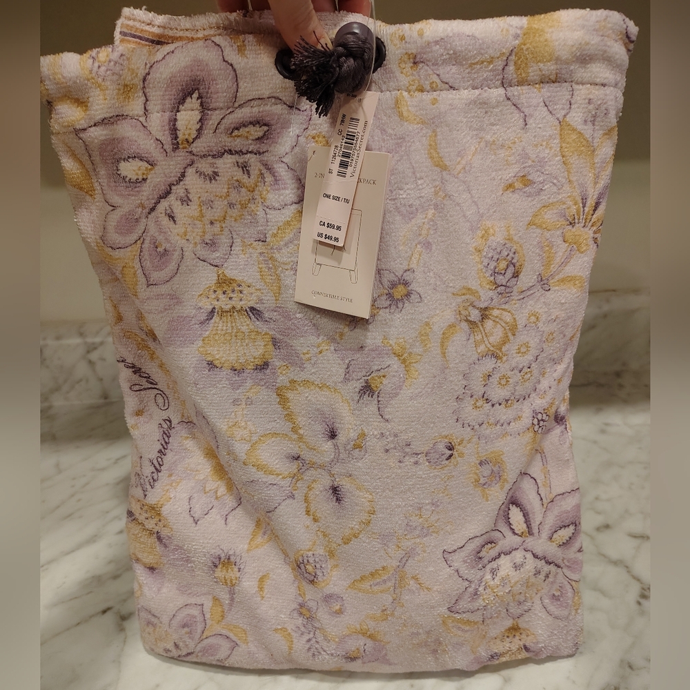 Victoria's Secret 2 In 1 Towel Backpack